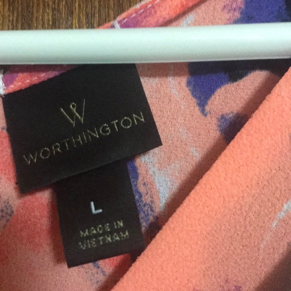 Worthington Sleeveless Top - Picture 3 of 4